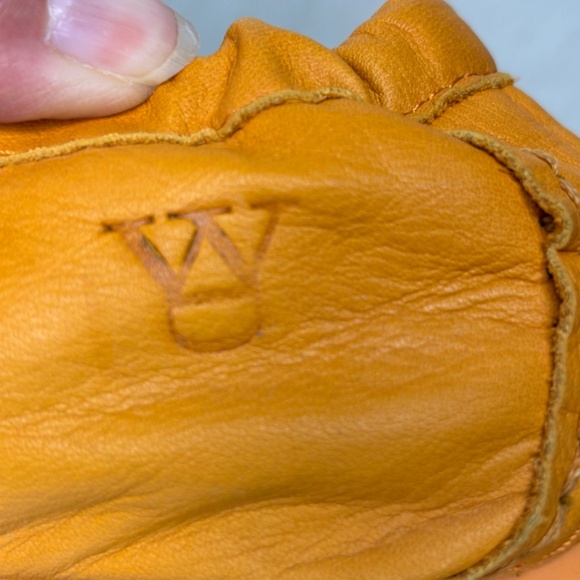 Diana Warner Tangerine Orange Leather Foldy Driving Loafer Women's Size 38/7 - Picture 8 of 11